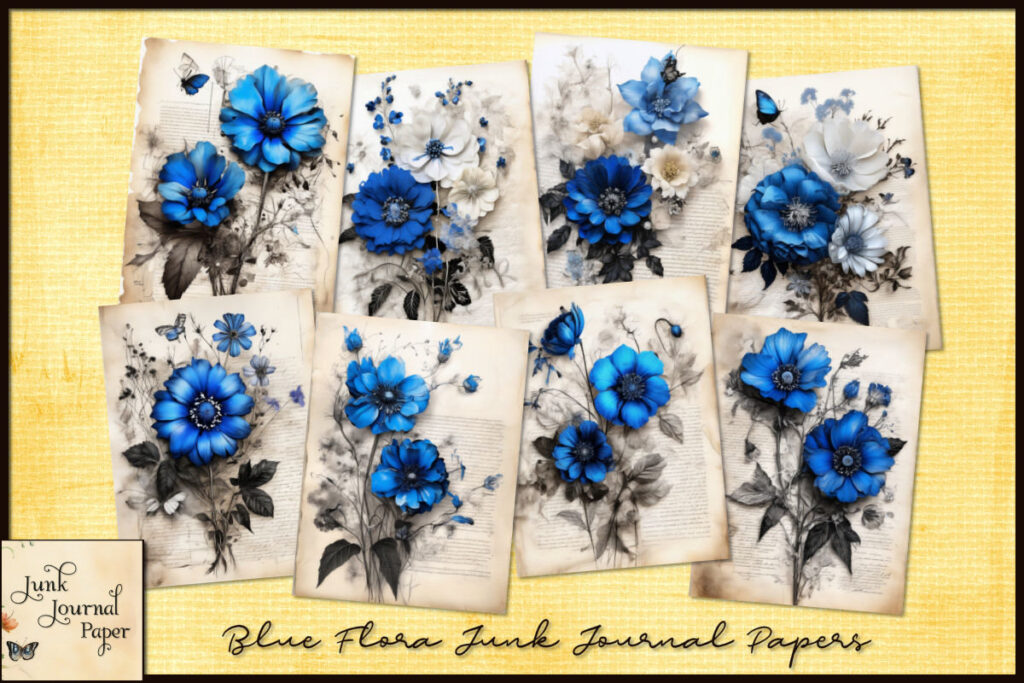 Blue Flora